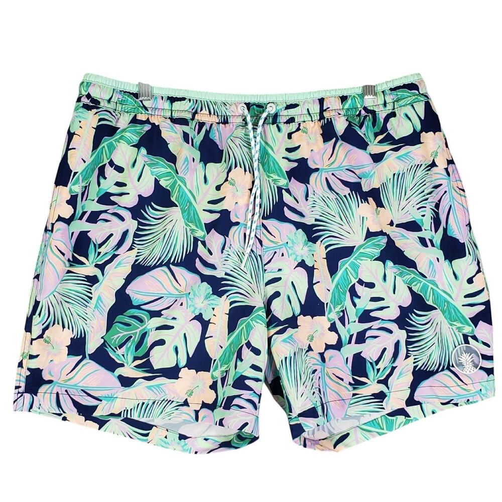 Chubbies Shorts Lined Multicolor Tropical Men’s Size XL 5.5” Inseam Stretch - Picture 2 of 13